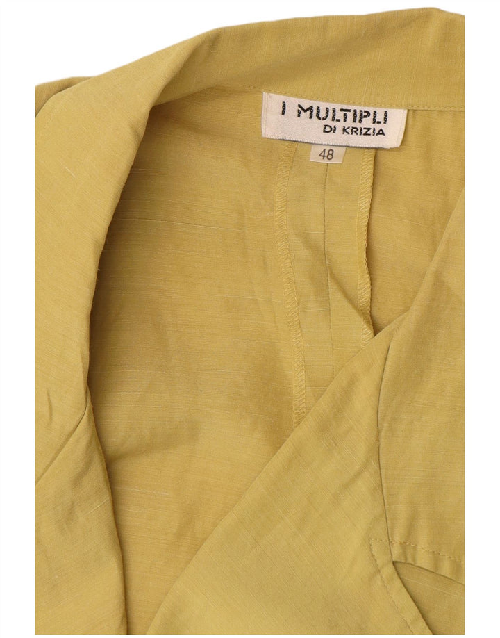 Bluză Cămașă Femei Krizia IT 48 XL Galben