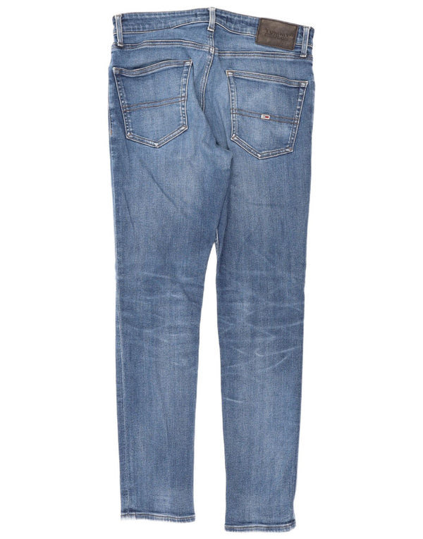 Blugi slim pentru bărbați Tommy Hilfiger W31 L32 bumbac albastru