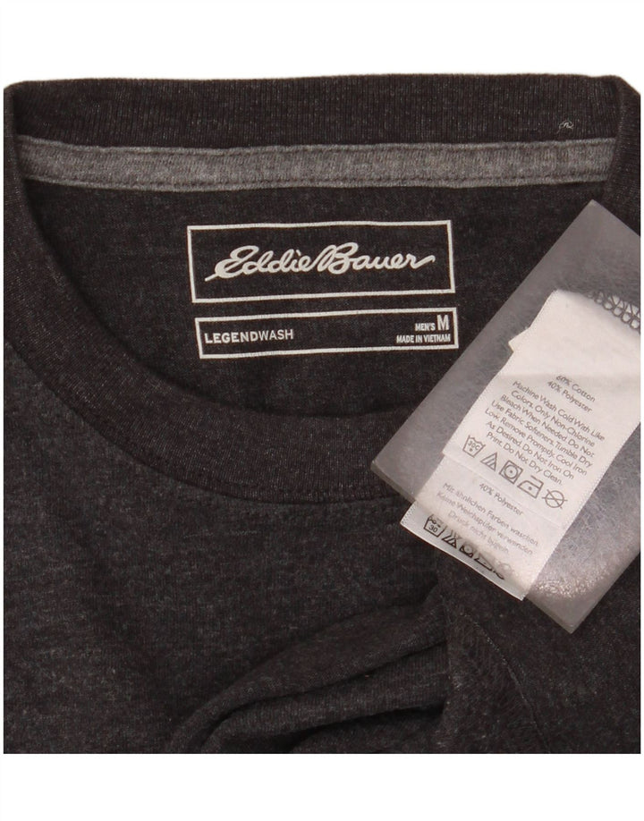 EDDIE BAUER Tricou bărbătesc Top din bumbac cu pete gri mediu