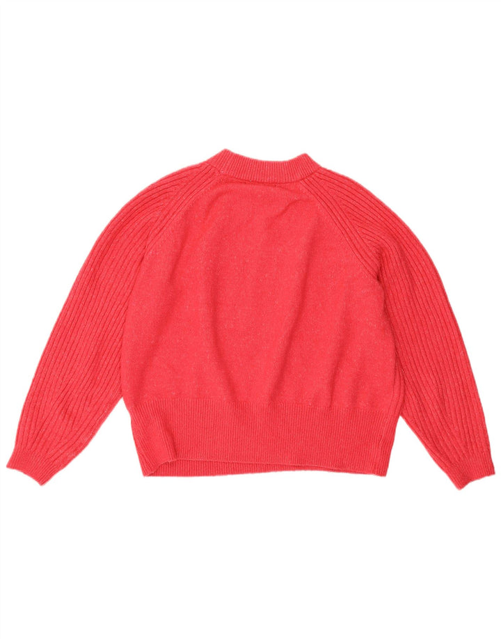Pulover pentru femei Marks & Spencer Crop Crew Deck Pulover UK 14 Medium Pink