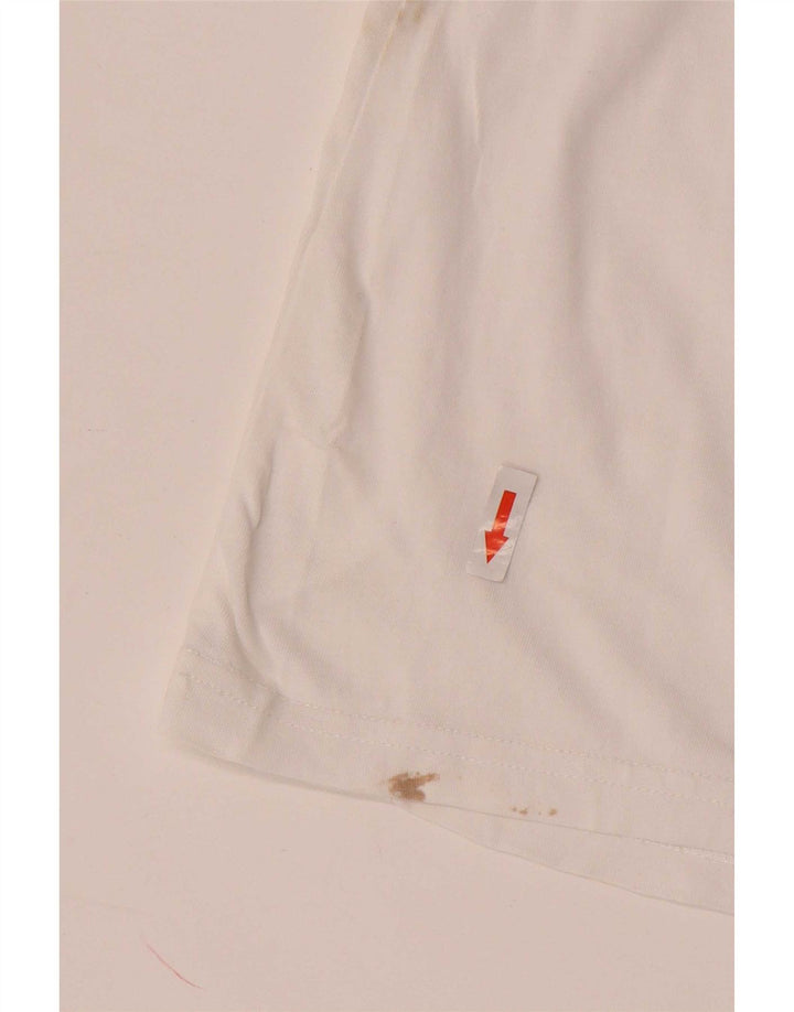 Tricou grafic Champion pentru femei Top UK 12 Medium White