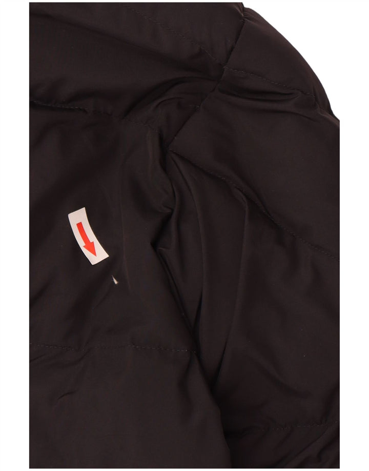 Jachetă căptușită cu glugă pentru bărbați Sergio Tacchini UK 40 Poliester negru mare