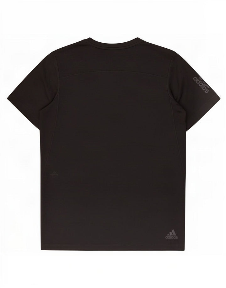 Tricou pentru bărbați Adidas Aeroready Top Mediu Poliester Negru