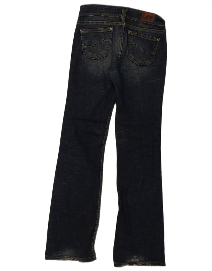 Blugi Lee Bootcut pentru femei W28 L32, bumbac bleumarin