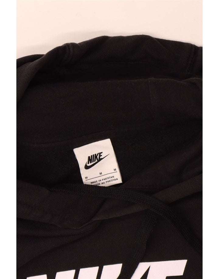 Pulover Nike Grafic pentru bărbați, bumbac mediu negru
