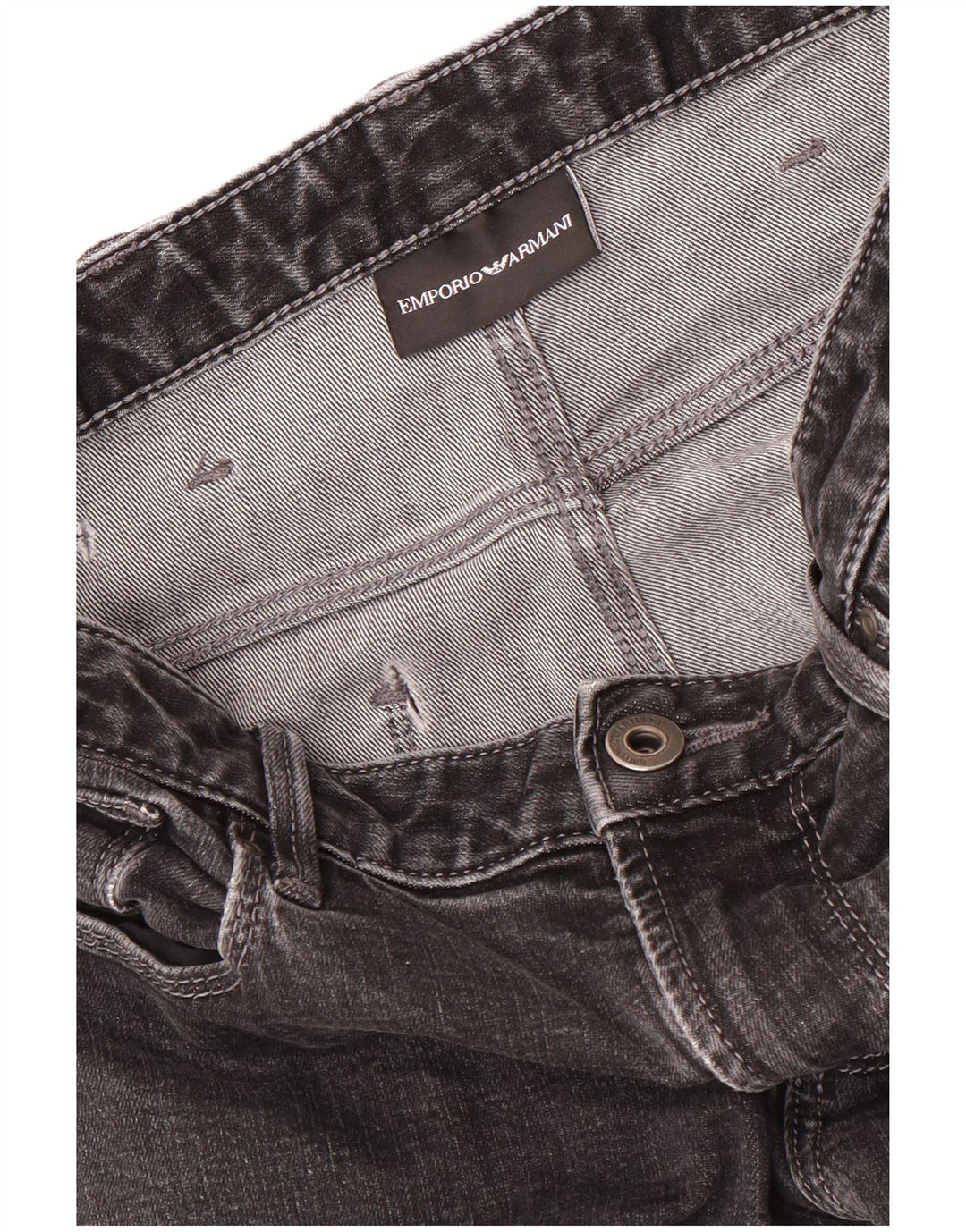 Blugi subțiri de damă Emporio Armani W28 L33 negri