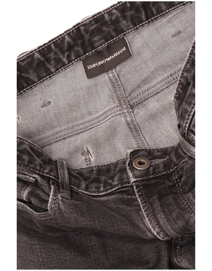 Blugi subțiri de damă Emporio Armani W28 L33 negri