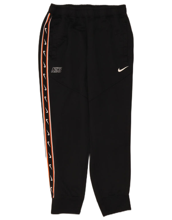 Pantaloni de trening grafic Nike pentru femei Pantaloni de jogging UK 16 Poliester negru mare