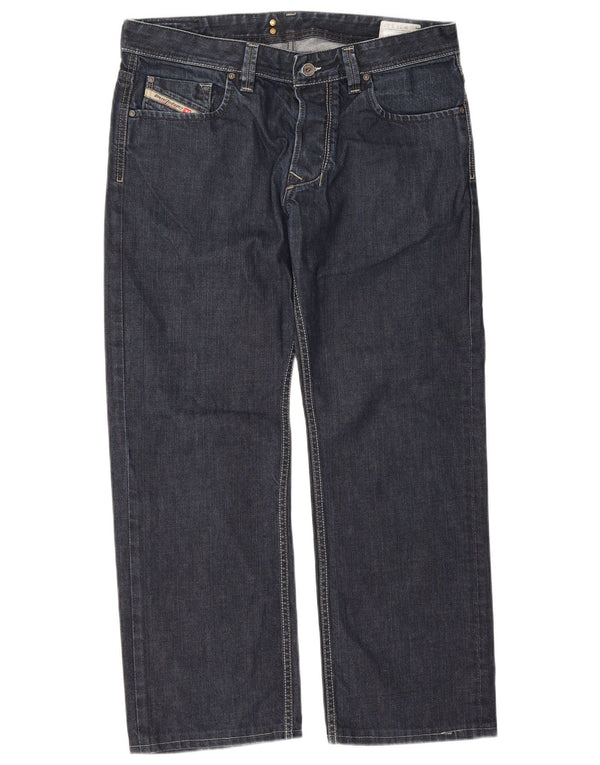 Jeans drepte pentru bărbați Diesel Larkee L34 L27 Bumbac bleumarin