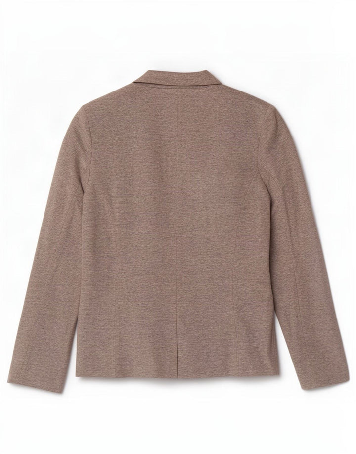 Jachetă blazer deschisă pentru femei Zara UK 12, gri mediu