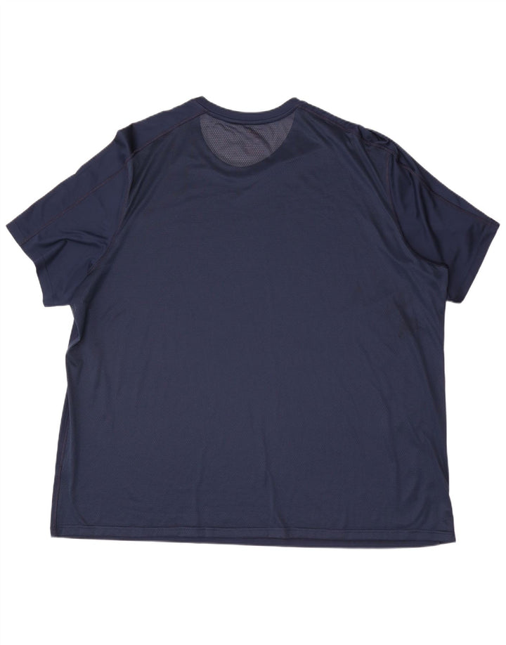 Tricou pentru bărbați Reebok Top 4XL bleumarin
