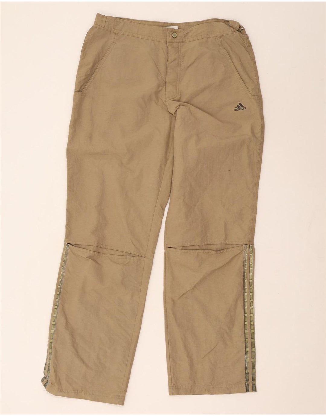 Pantaloni chino drepți pentru bărbați Adidas Mediu W32 L29 Bej Poliamidă