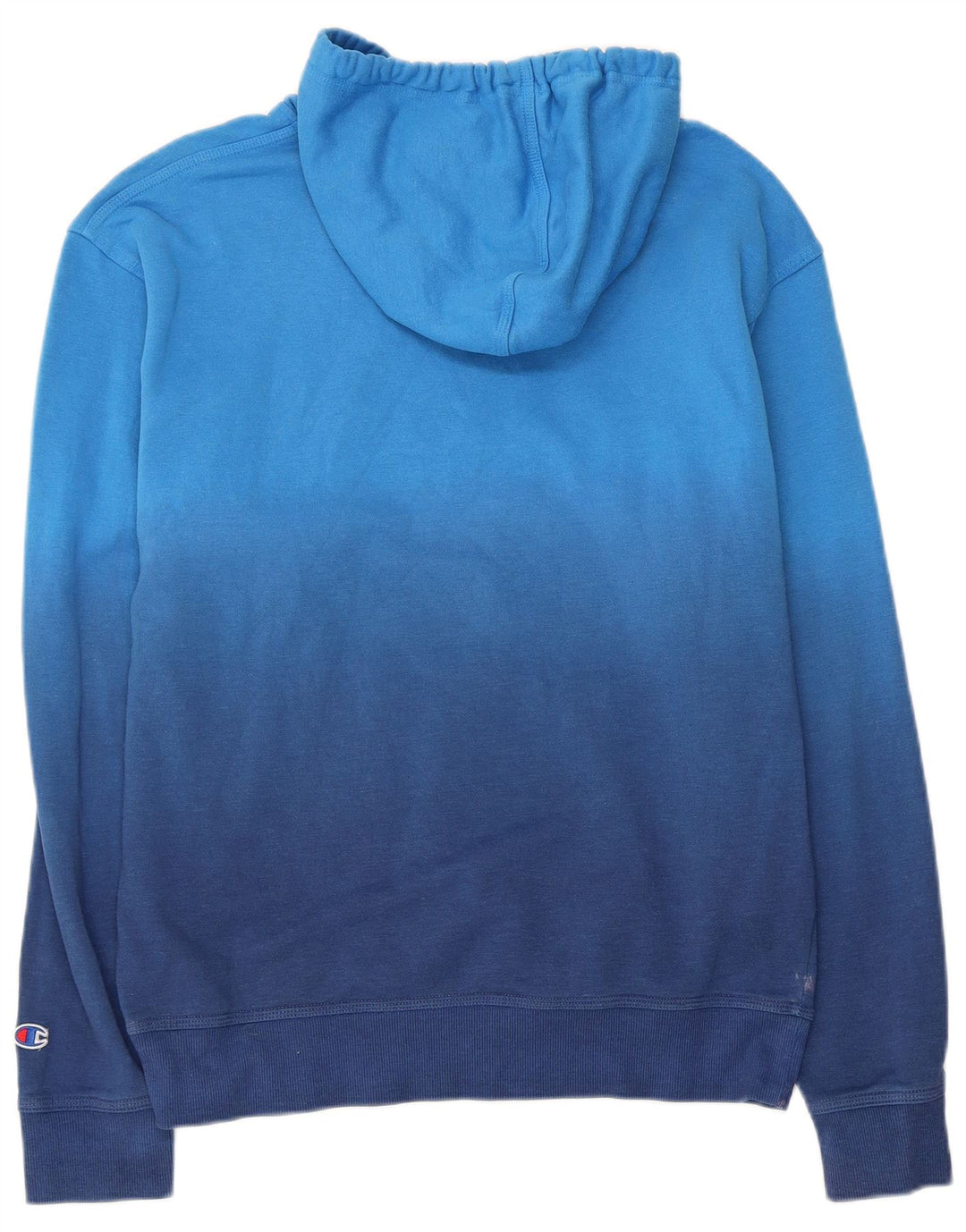 Pulover cu glugă pentru bărbați CHAMPION, albastru mediu, bumbac color bloc