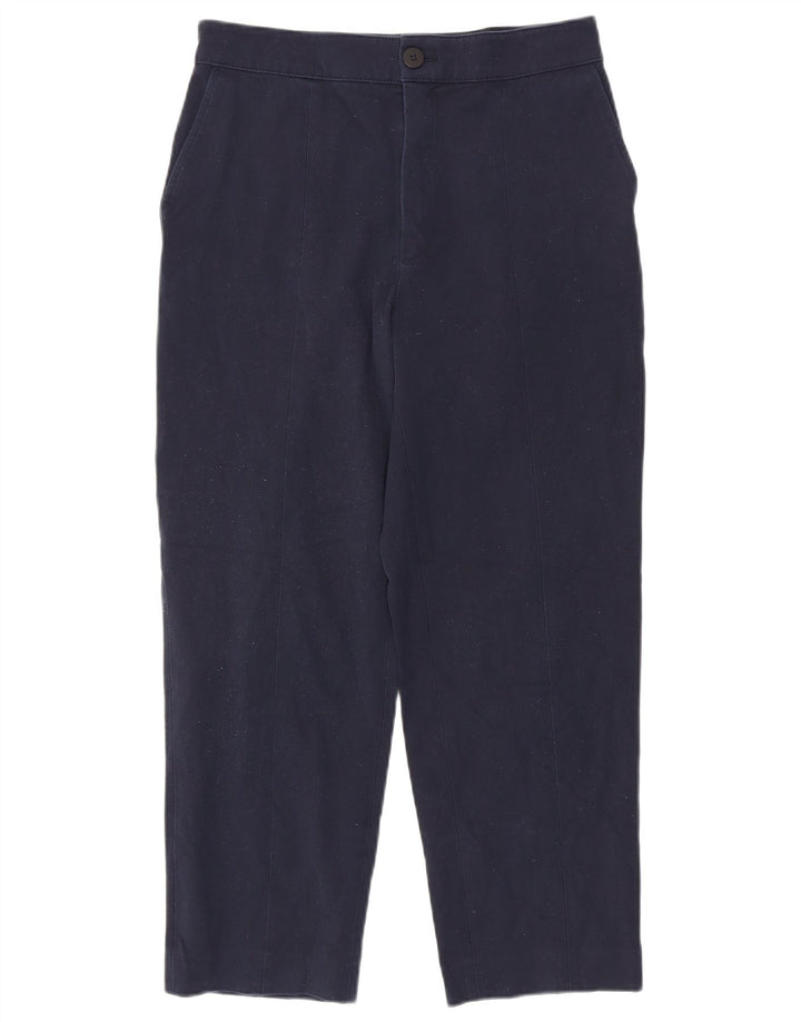 Pantaloni tăiați Massimo Dutti pentru femei EU 40 Medium W30 L26 Bleumarin