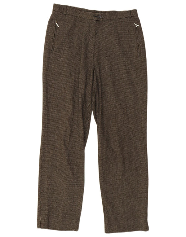 Marks & Spencer Pantaloni de costum pentru femei cu talie înaltă UK 12 Medium W29 L26 Gri