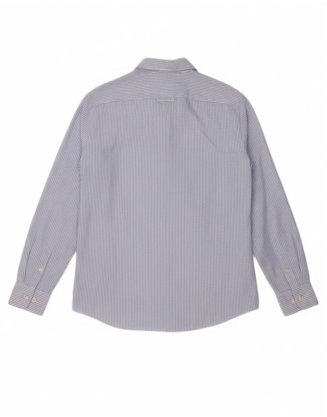 HUGO BOSS Mens Slim Fit Shirt Size 40 15 3/4 Medium Blue Striped