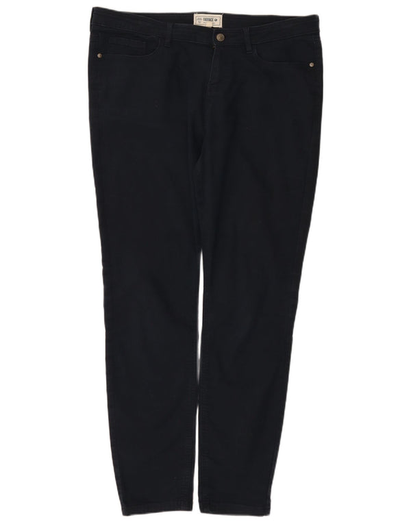 Fat Face Blugi subțiri pentru femei UK 16 Large W36 L29 Bleumarin Bumbac