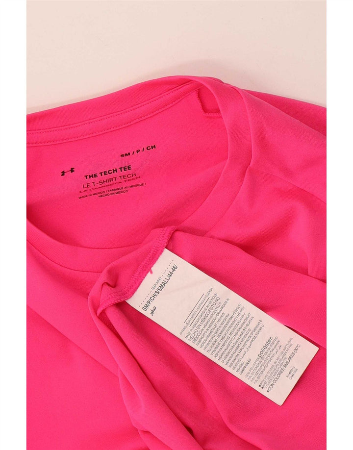 Tricou Under Armour pentru bărbați Top mic roz poliester