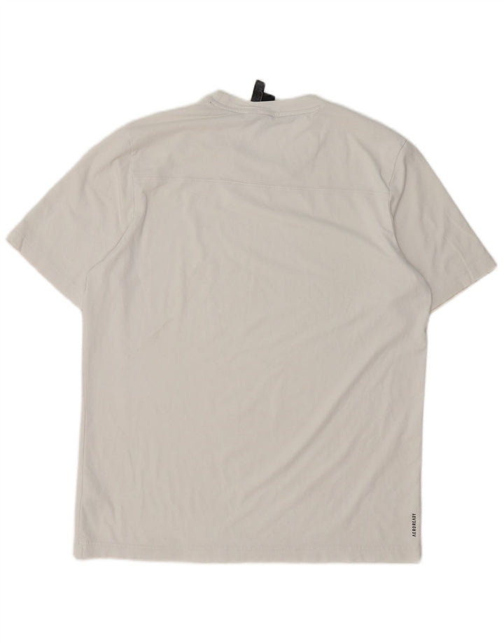 Tricou Bărbați Adidas Top Mediu Alb Bumbac