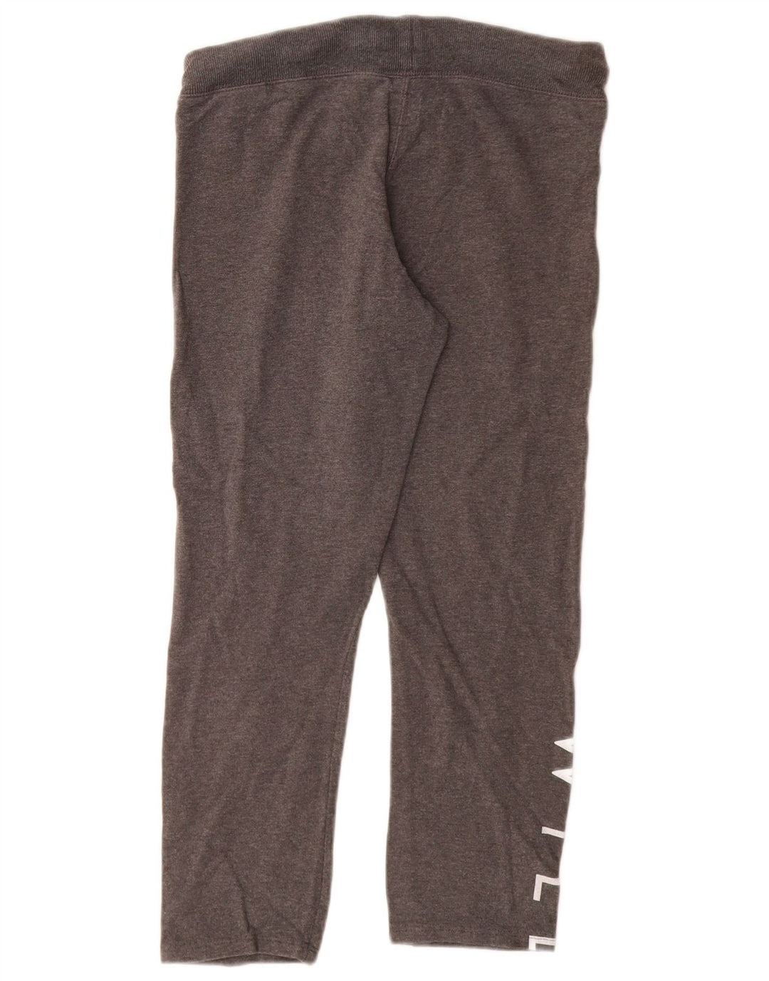 JACK WILLS Pantaloni de trening crop pentru femei UK 6 XS bumbac gri