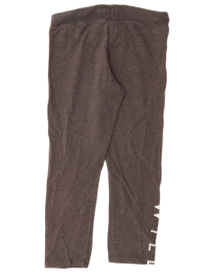 JACK WILLS Pantaloni de trening crop pentru femei UK 6 XS bumbac gri