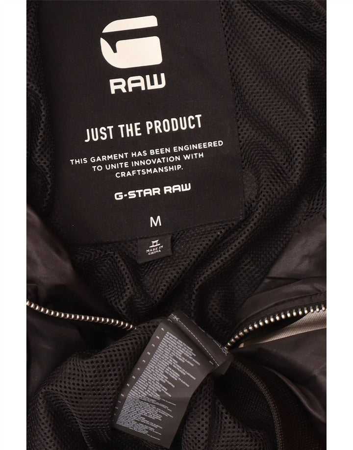 Jachetă bomber grafică pentru bărbați G-Star UK 38 Poliamidă neagră medie