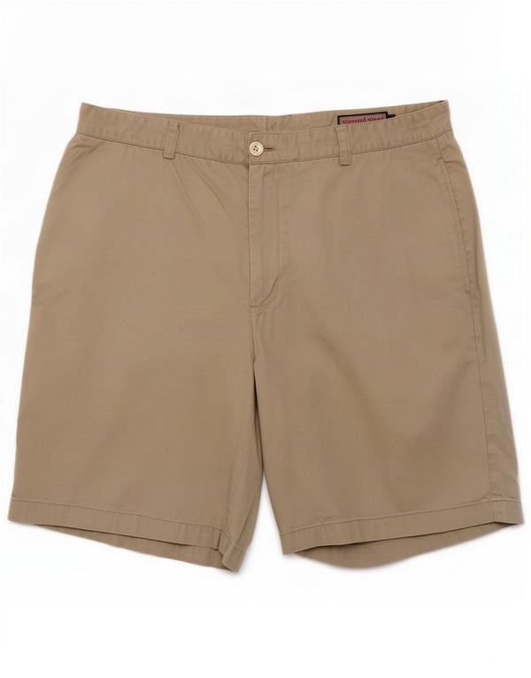 Vineyard Vines Mens Regular Chino Shorts Large W36 Beige Cotton