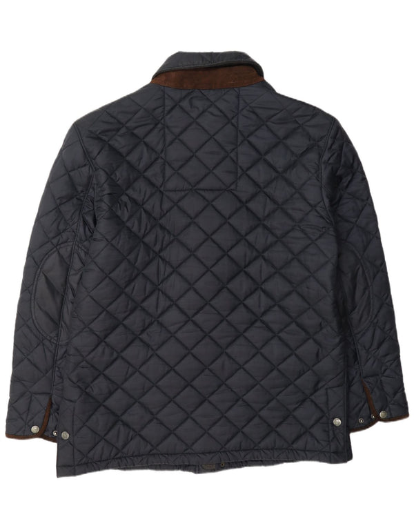 Crew Clothing Jachetă matlasată pentru bărbați UK 44 2XL Nailon bleumarin