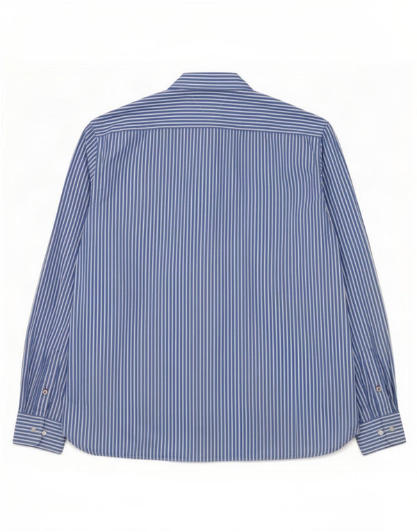 Cămașă pentru bărbați Tommy Hilfiger XL, bumbac cu dungi, albastru
