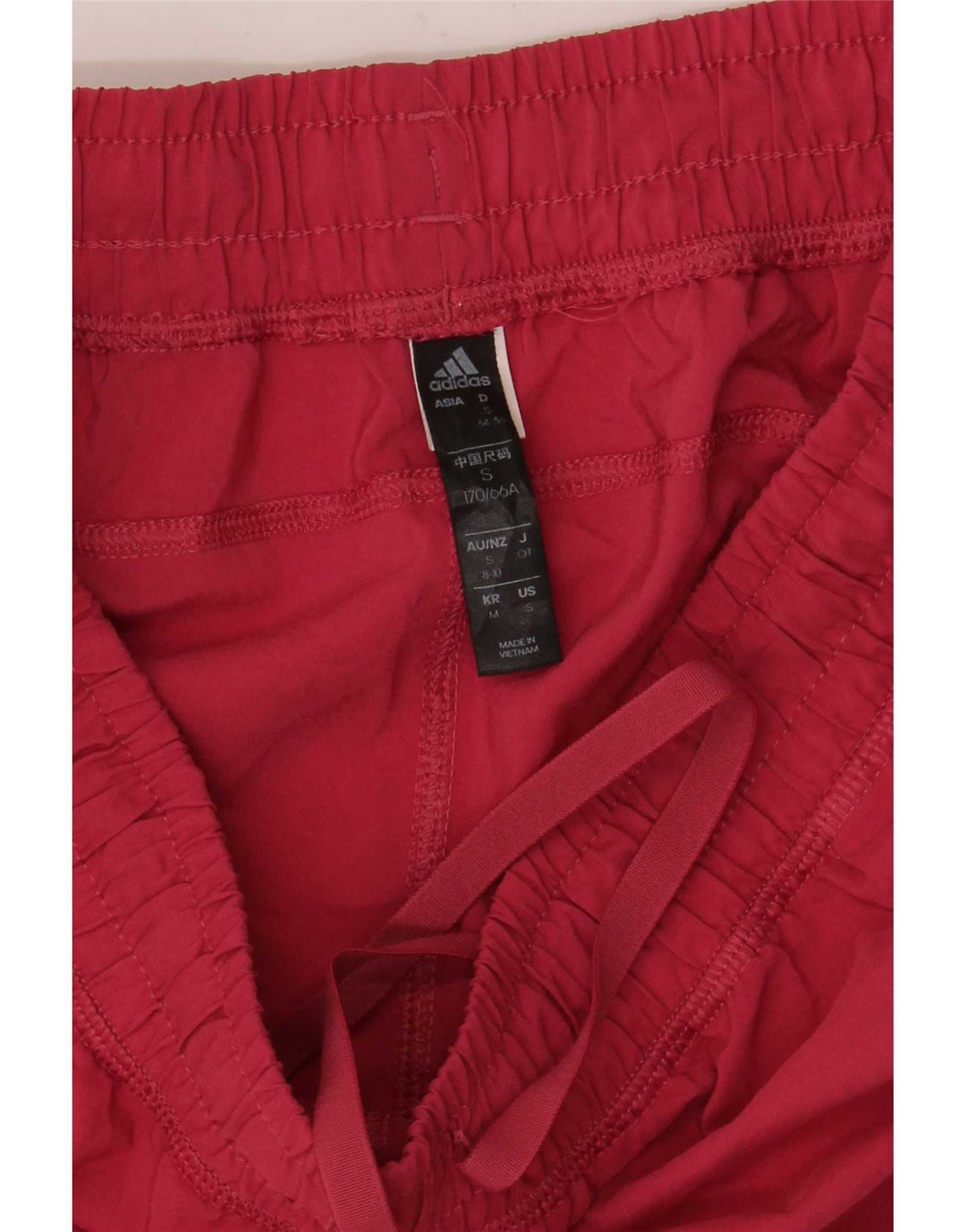 Pantaloni scurți sport Adidas pentru femei UK 10 Small Pink Poliester