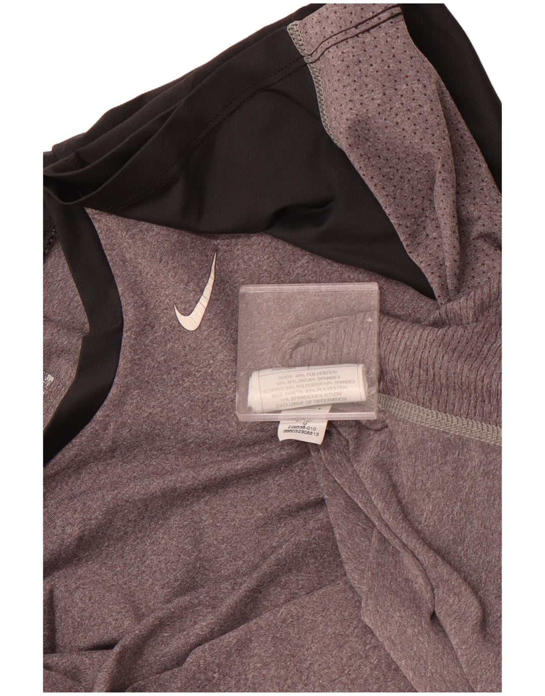 Tricou Bărbați NIKE Top Mediu Gri Poliester Colorblock