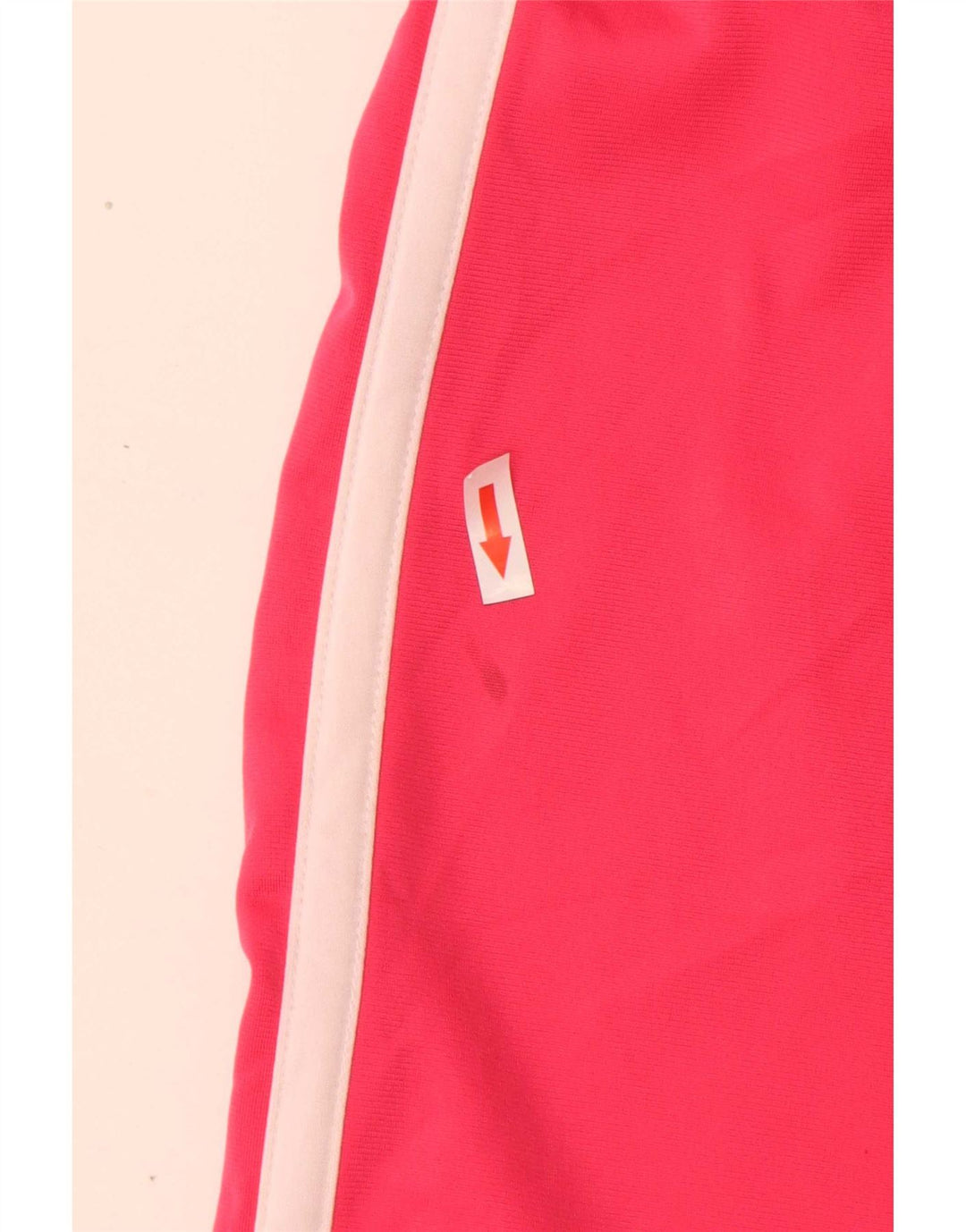 Pantaloni scurti sport Converse pentru femei UK 14, poliester cu dungi mari, roz