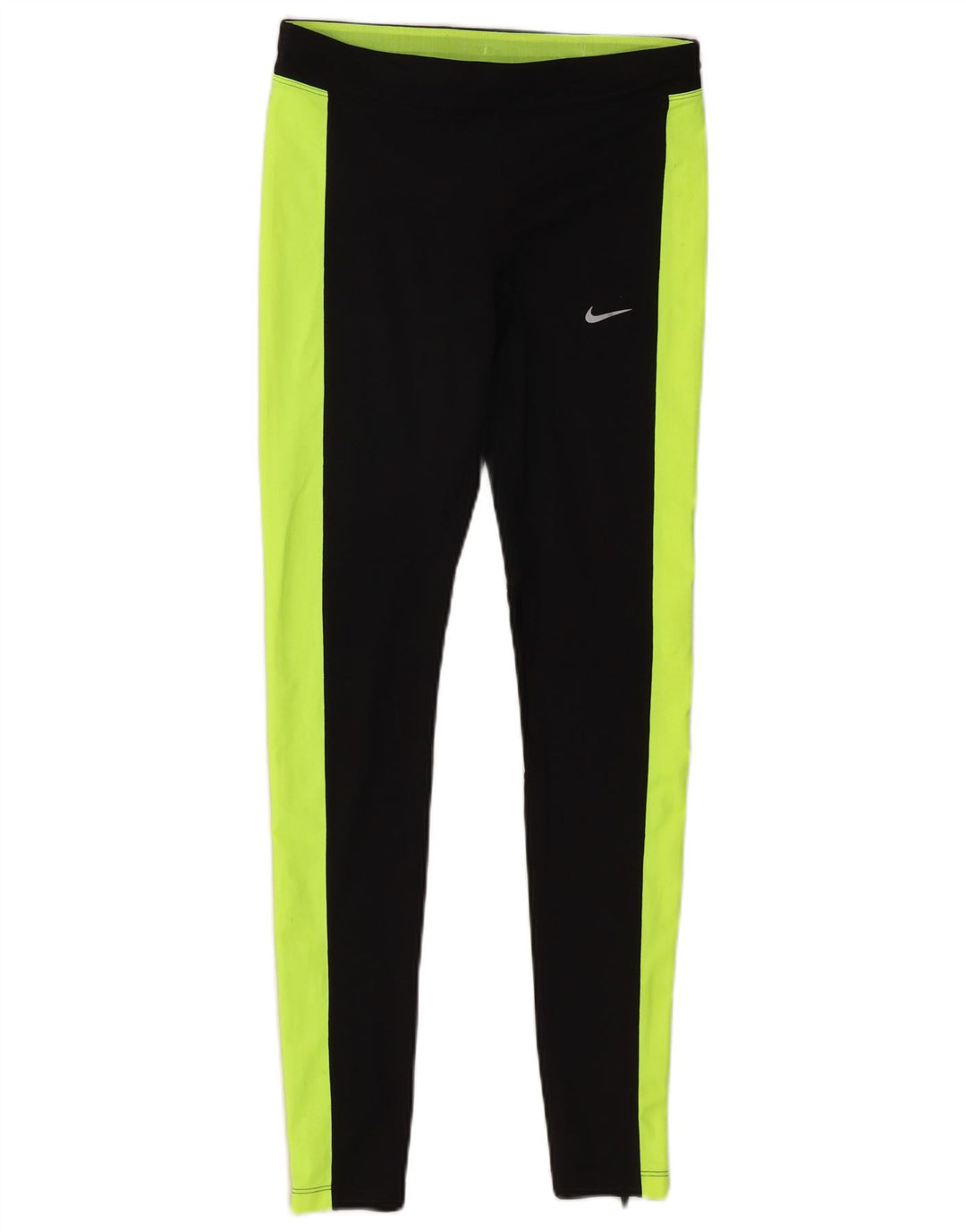 Leggings Nike Dri Fit pentru femei UK 10 Mici, negru, poliester color bloc