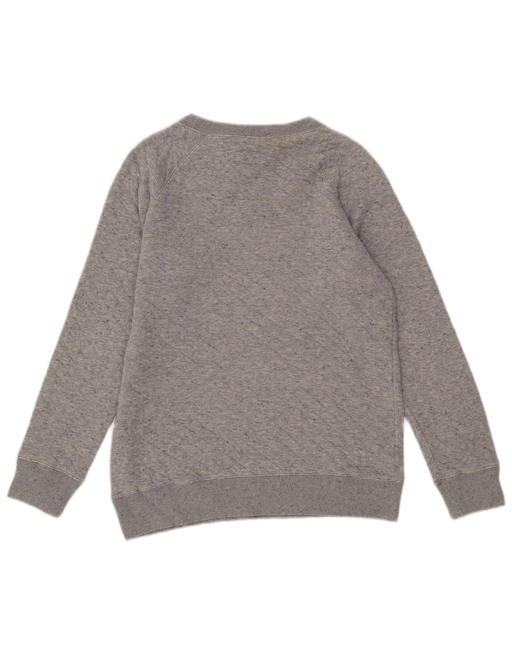 Jack Wills Pulover supradimensionat pentru femei UK 8 Bumbac gri mic