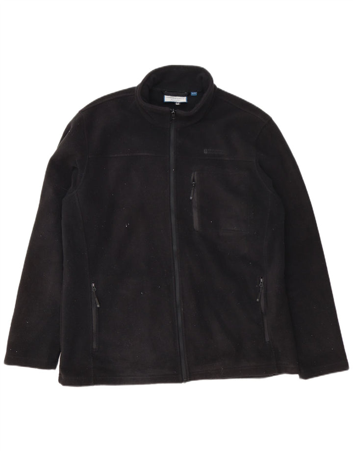 Jachetă polară pentru bărbați Mountain Warehouse UK 42 XL Poliester negru