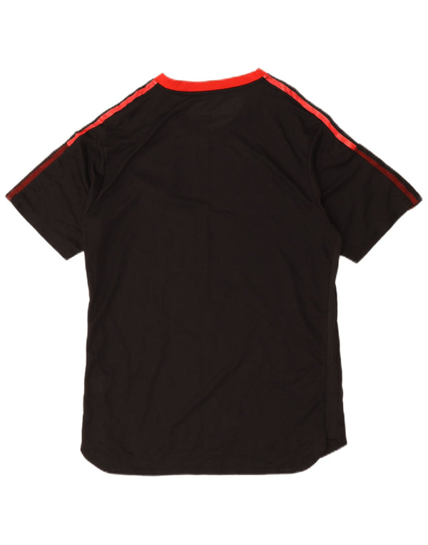 Tricou grafic Adidas pentru bărbați Manchester United Top XL Poliester negru
