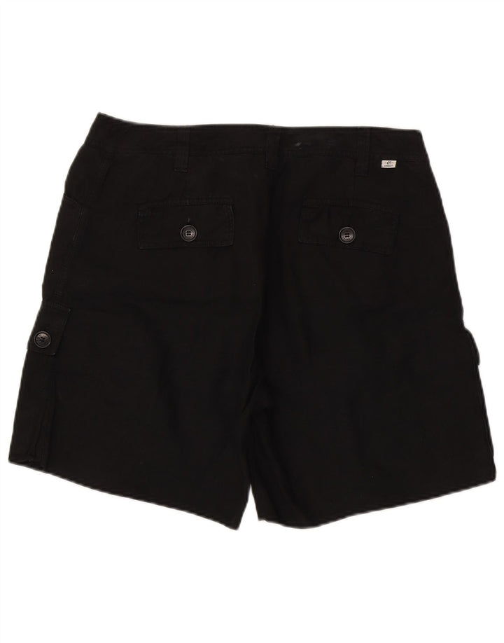 Pantaloni scurți cargo pentru bărbați Cerruti 1881 W32, in negru mediu