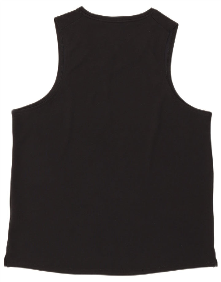 Vesta Nike Dri Fit pentru femei UK 16, mare, negru, poliester