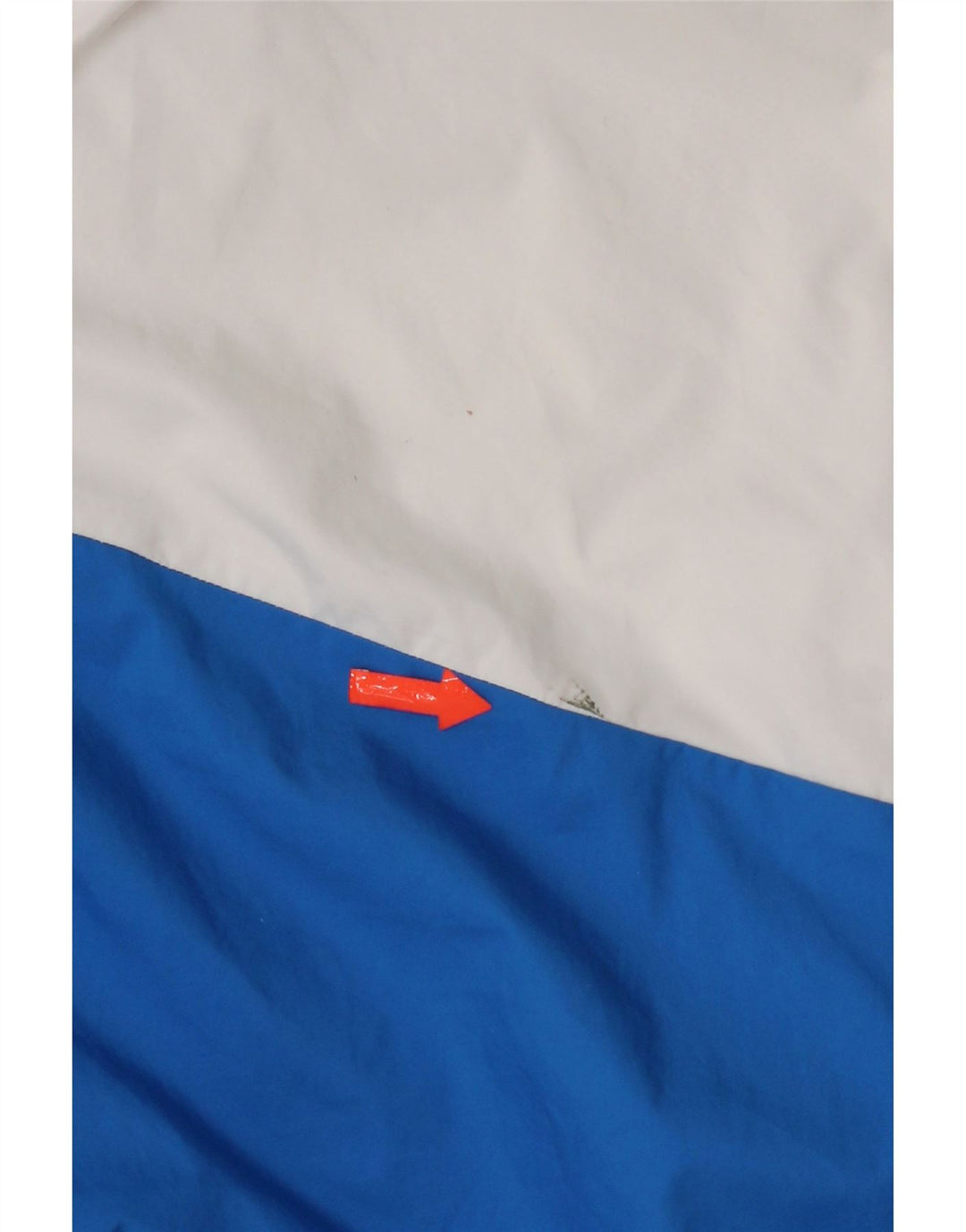 Jachetă de ploaie cu glugă pentru bărbați Adidas UK 40 mare, albastru bleumarin, poliester color bloc