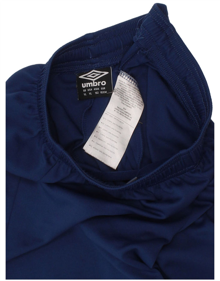 Pantaloni scurți sport Umbro Băieți 11-12 ani Poliester mari bleumarin