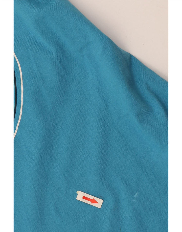 Tricou grafic pentru bărbați Tommy Hilfiger Top 2XL Bumbac albastru