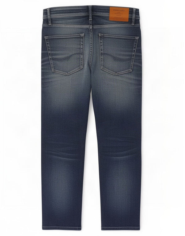 Jack & Jones Mens Tim Slim Jeans W30 L27 Blue Cotton