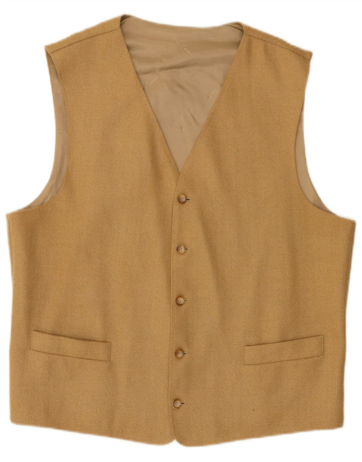 Vestă pentru bărbați Pierre Cardin IT 48 Lână Maro Mediu