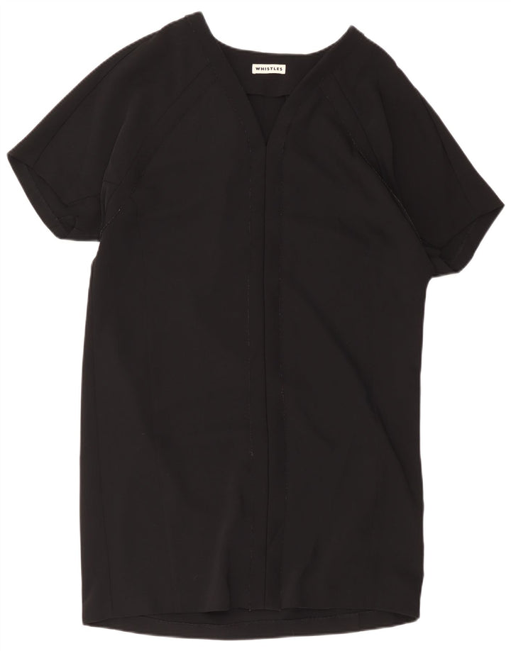 Whistles Rochie oversize pentru femei UK 12 Poliester mediu negru