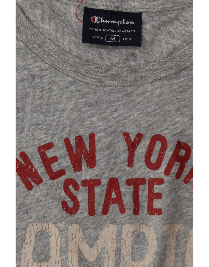 Vestă grafică pentru bărbați Champion, de top, gri mediu, pete