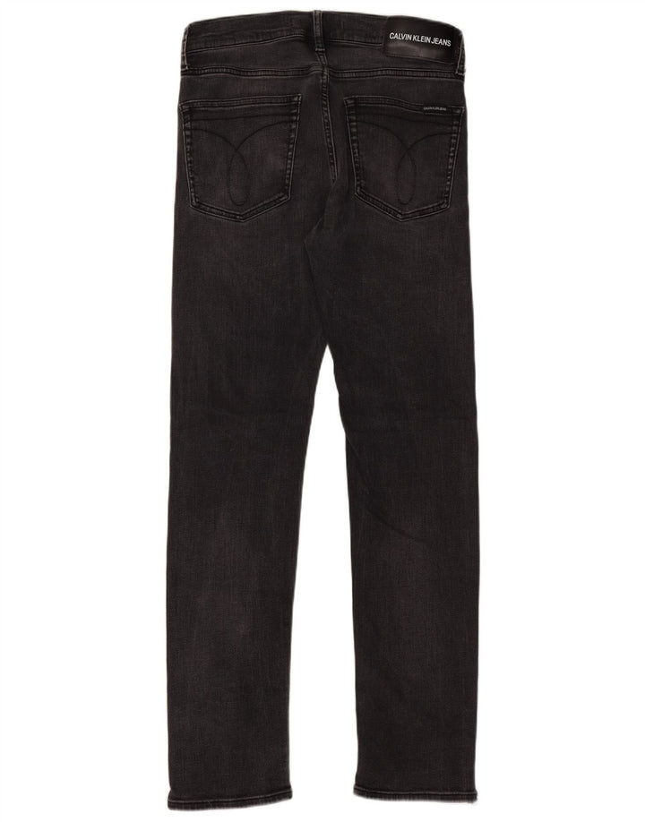 Blugi slim pentru bărbați Calvin Klein W32 L32 bumbac negru