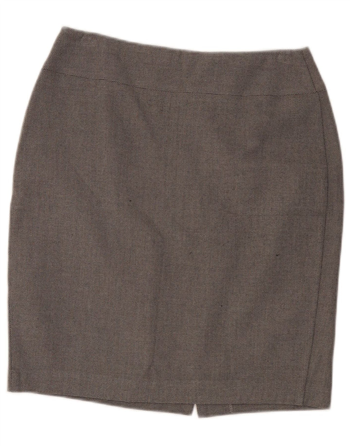 Fusta creion pentru femei Marks & Spencer UK 10 Small W30 Poliester gri