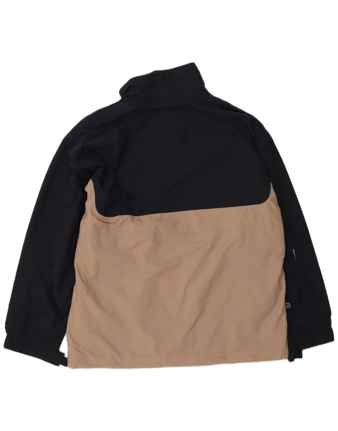 Jachetă de vânt pentru bărbați Scott UK 42 XL, neagră, poliamidă bloc de culoare