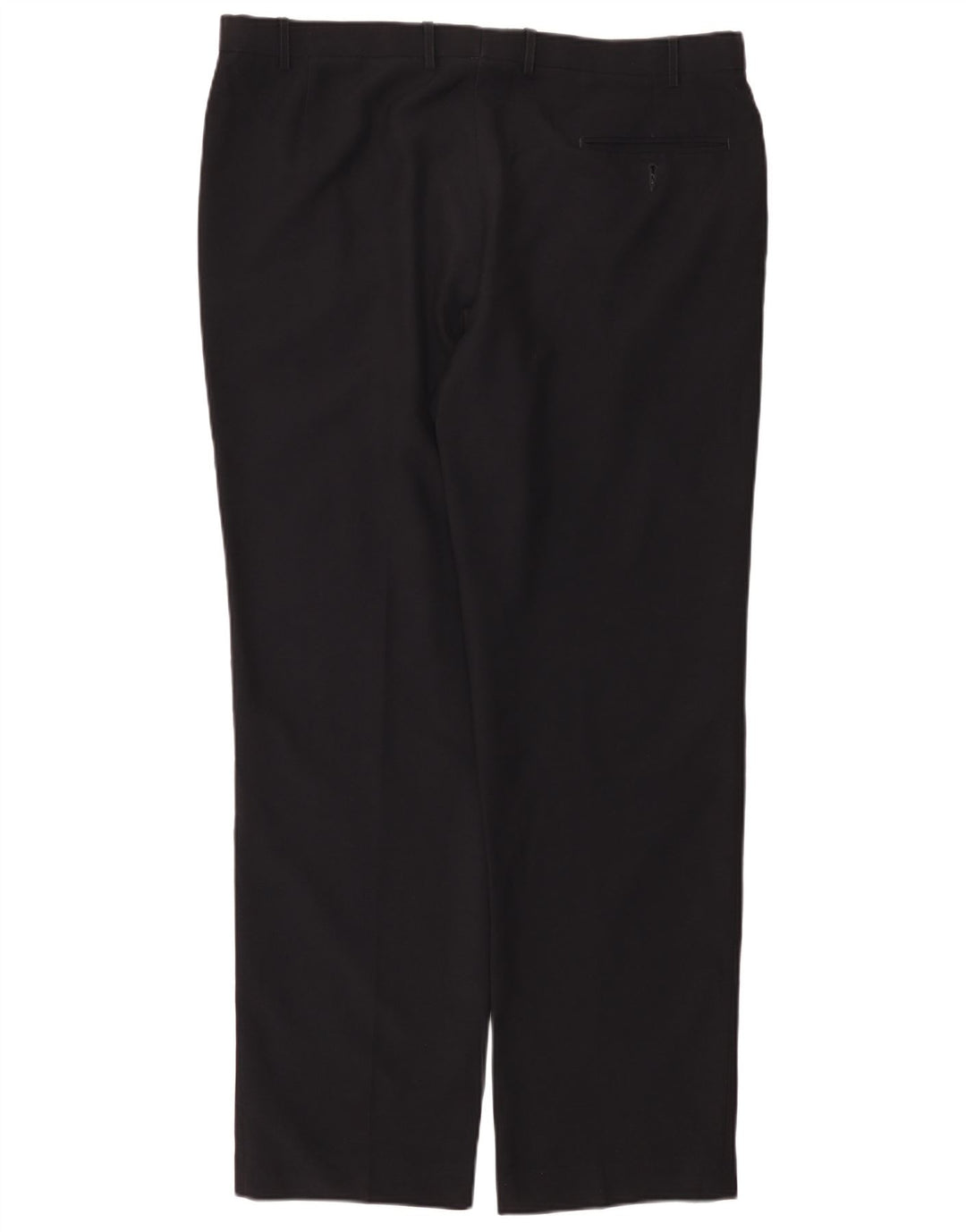 Marks & Spencer Pantaloni de costum pentru bărbați, drepti, cu croiala normală, L40 L33, bleumarin