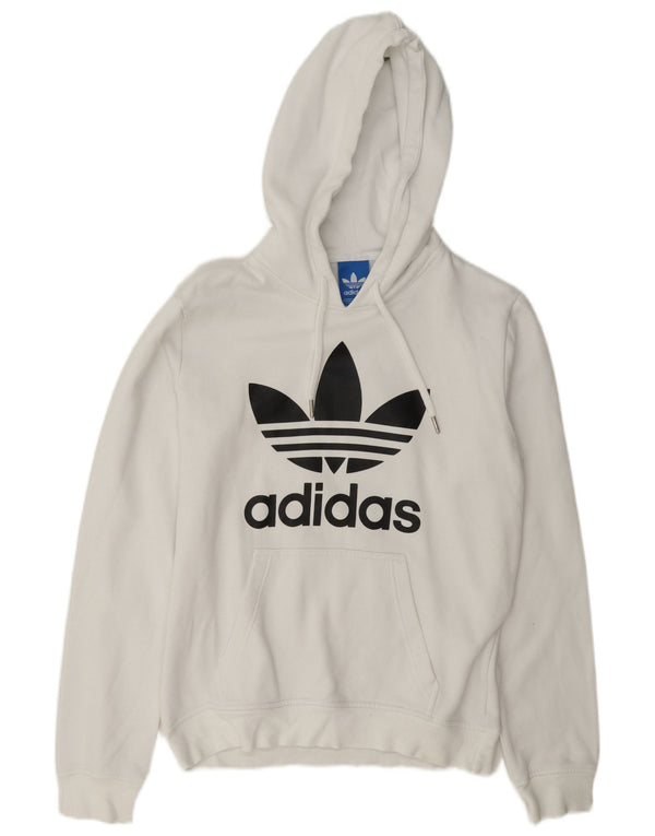 Pulover Adidas pentru bărbați Graphic Regular Fit, bumbac mic, alb